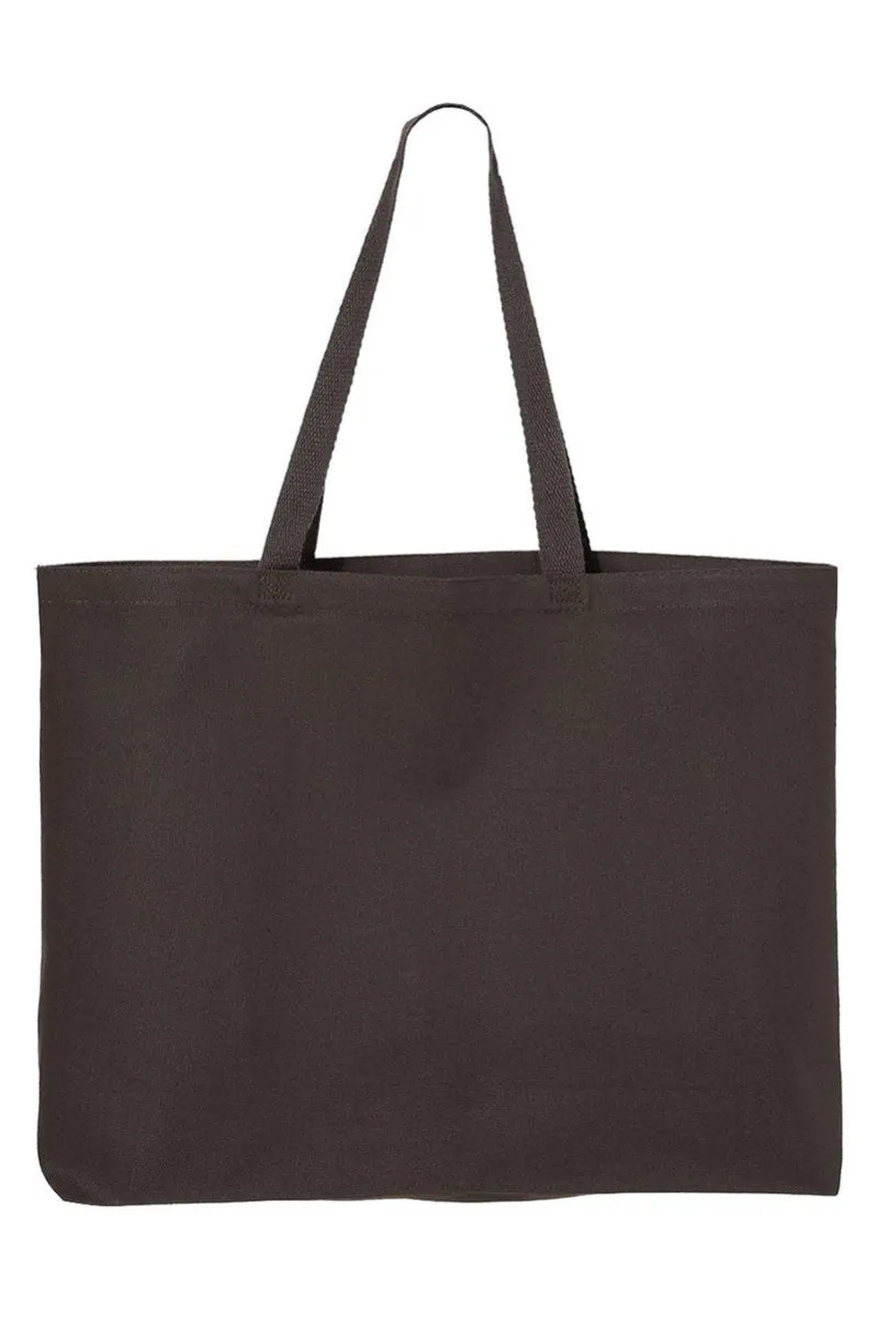 Indigo Bunny Trio Canvas Jumbo Tote