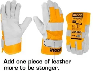 Ingco - Leather Gloves