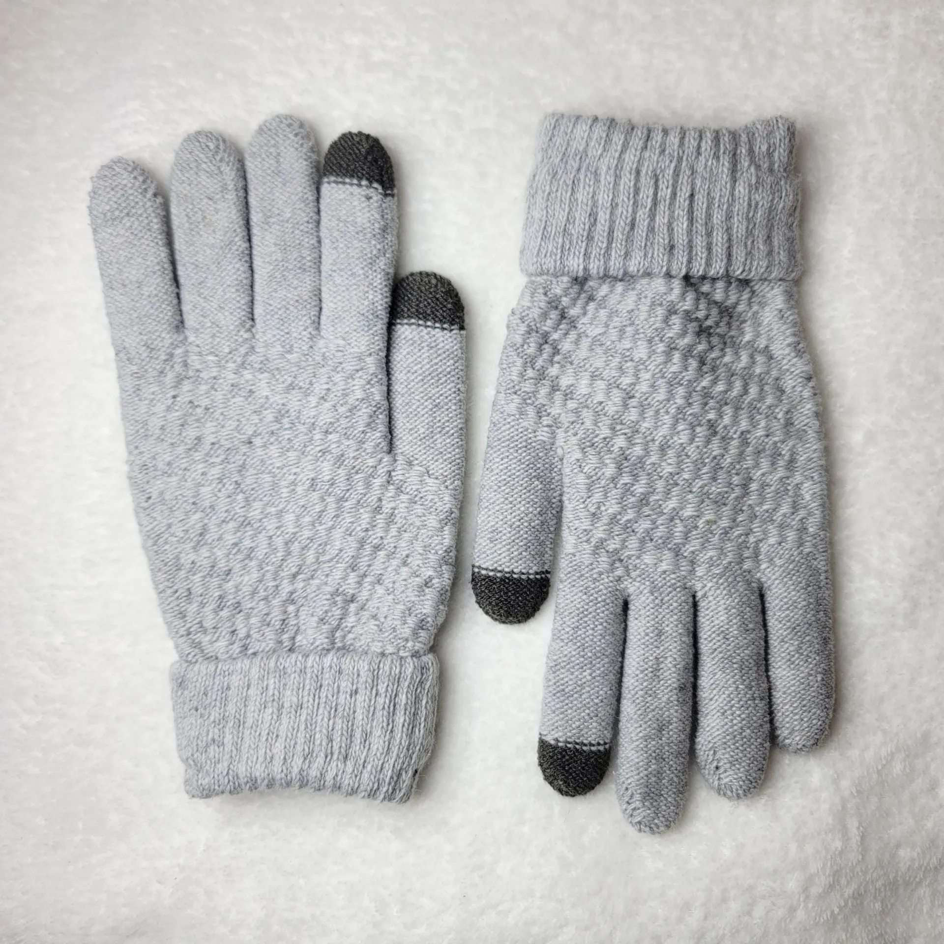 INSTOCK-Gloves women winter velvet thickened