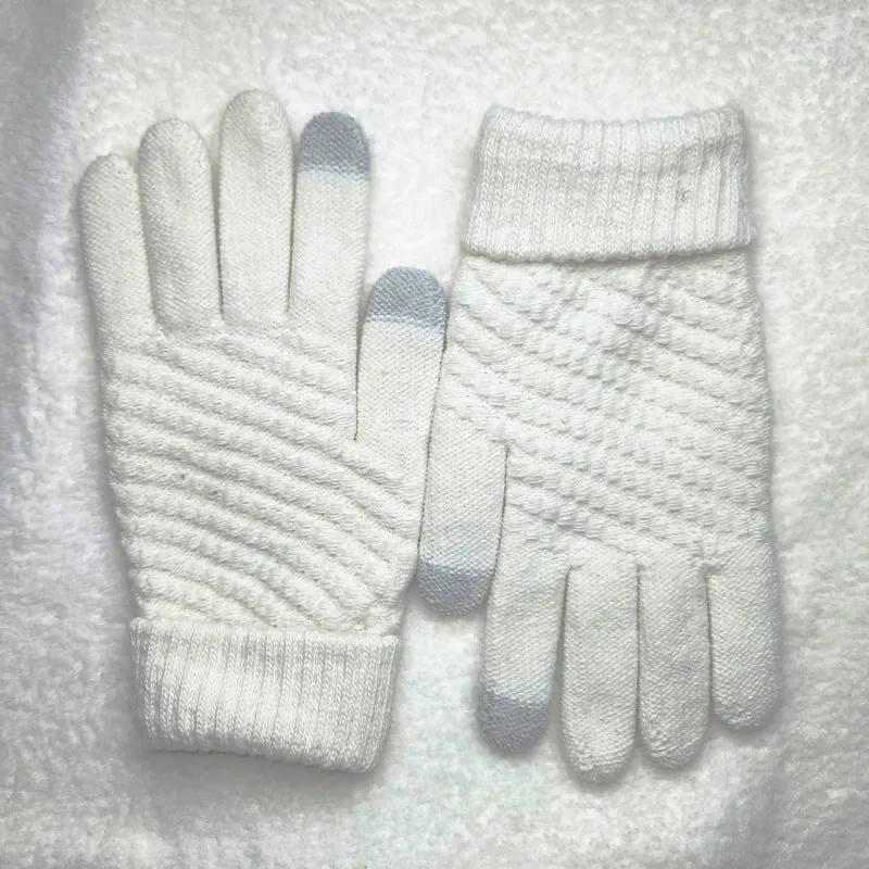 INSTOCK-Gloves women winter velvet thickened