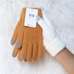 INSTOCK-Gloves women winter velvet thickened