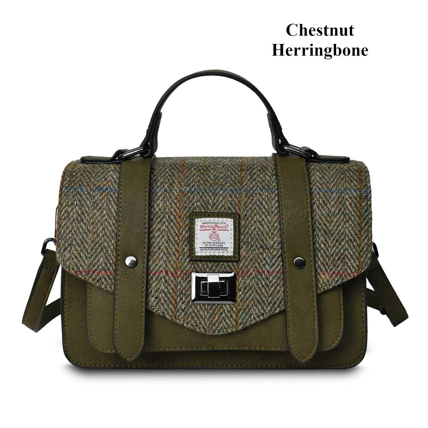 Islander® Large Satchel with Harris Tweed®