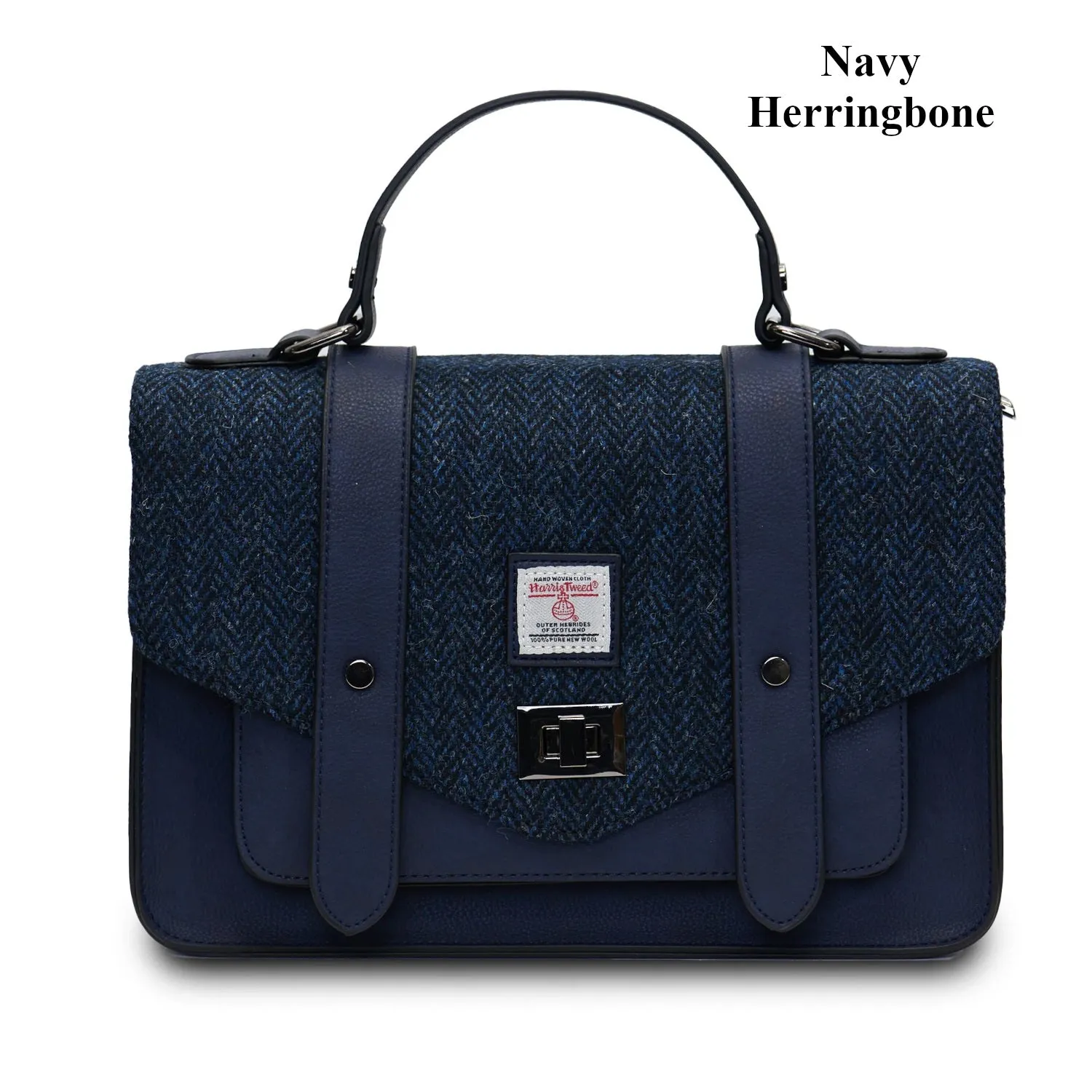 Islander® Large Satchel with Harris Tweed®