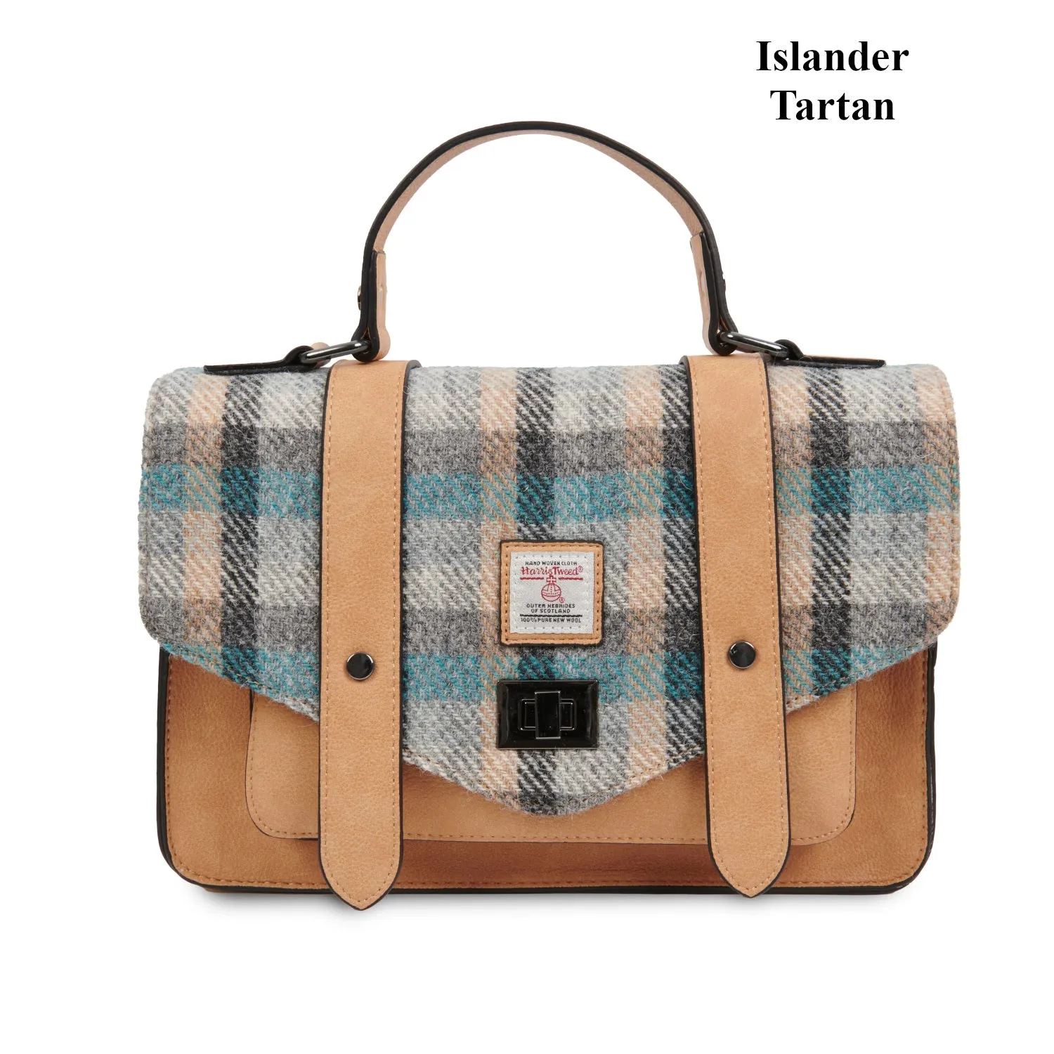 Islander® Large Satchel with Harris Tweed®