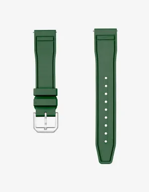 IWC Rubber Strap – Military Green