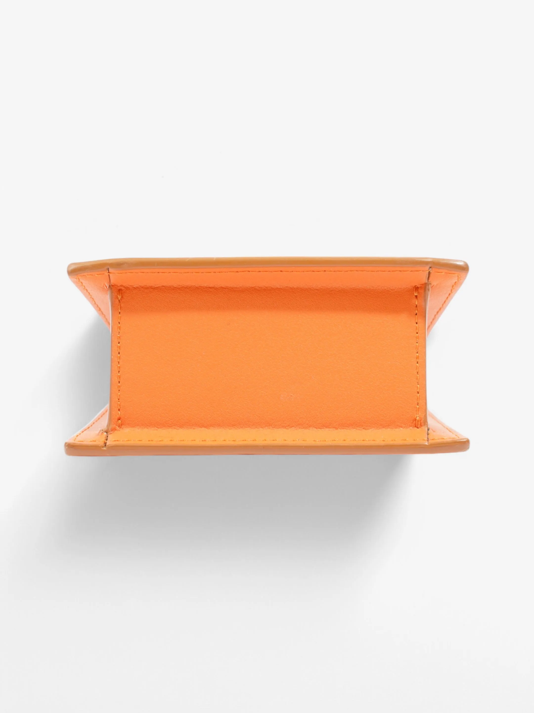 Jacquemus Le Chiquito Homme Orange Leather