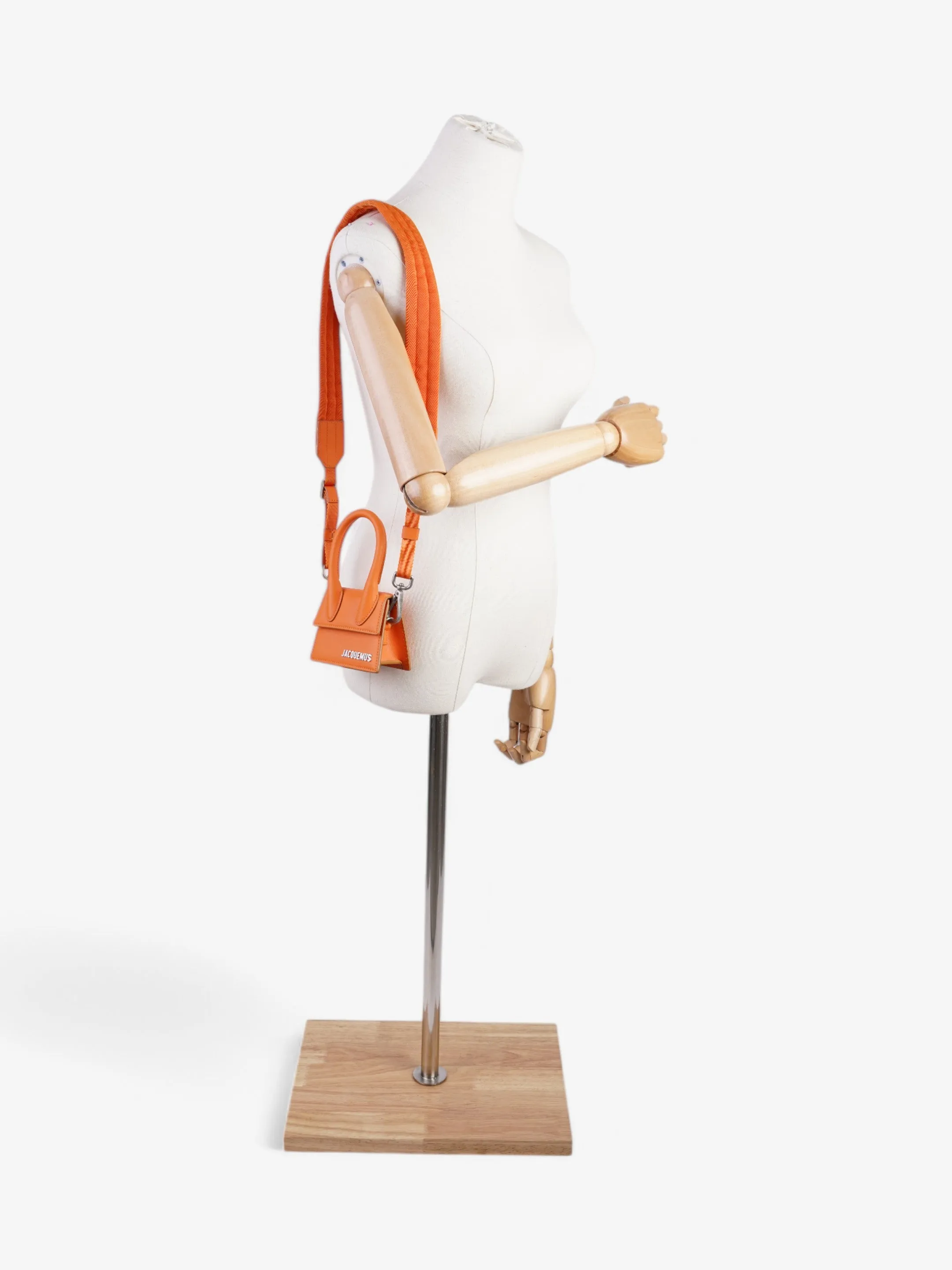 Jacquemus Le Chiquito Homme Orange Leather
