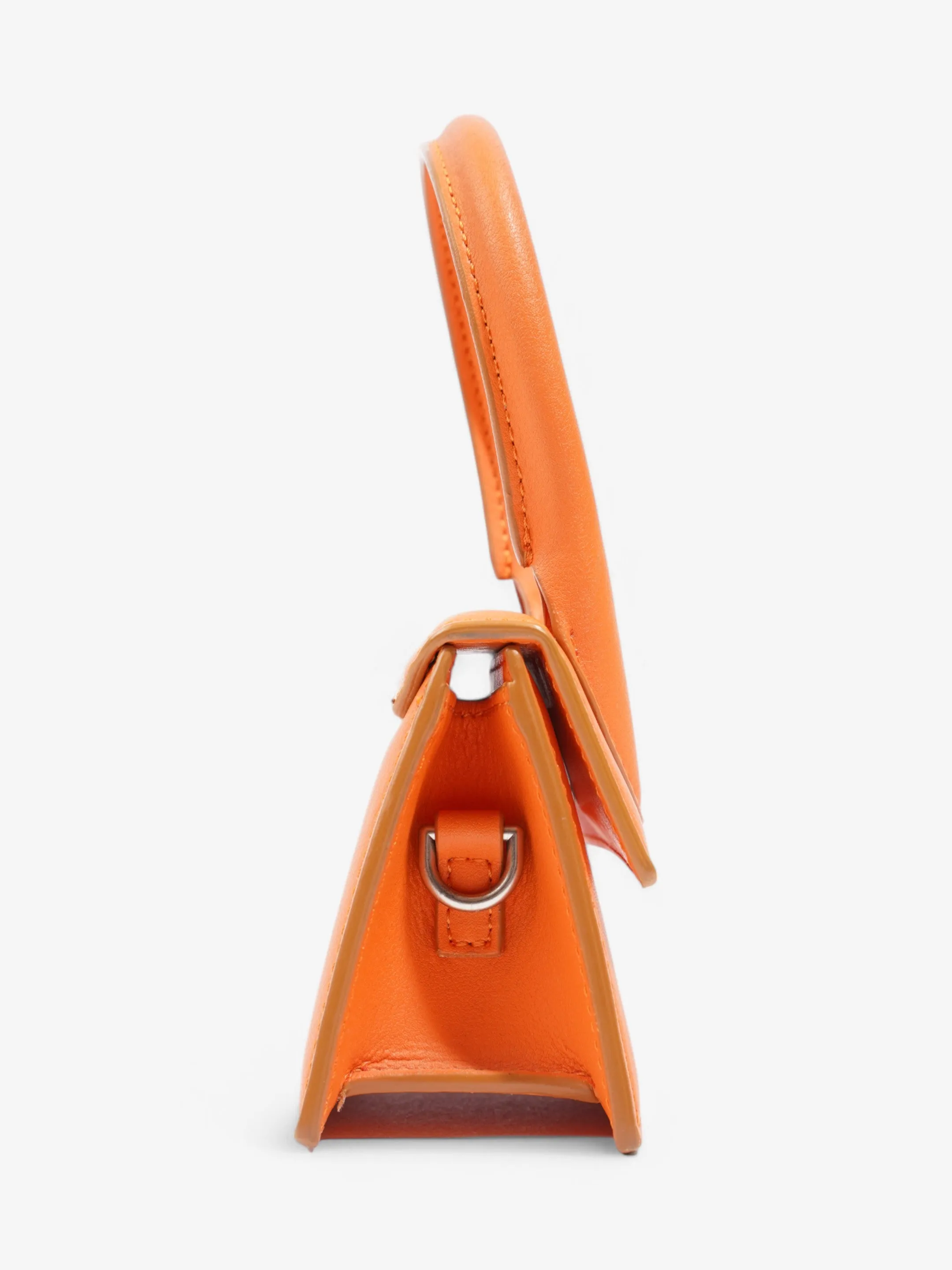 Jacquemus Le Chiquito Homme Orange Leather