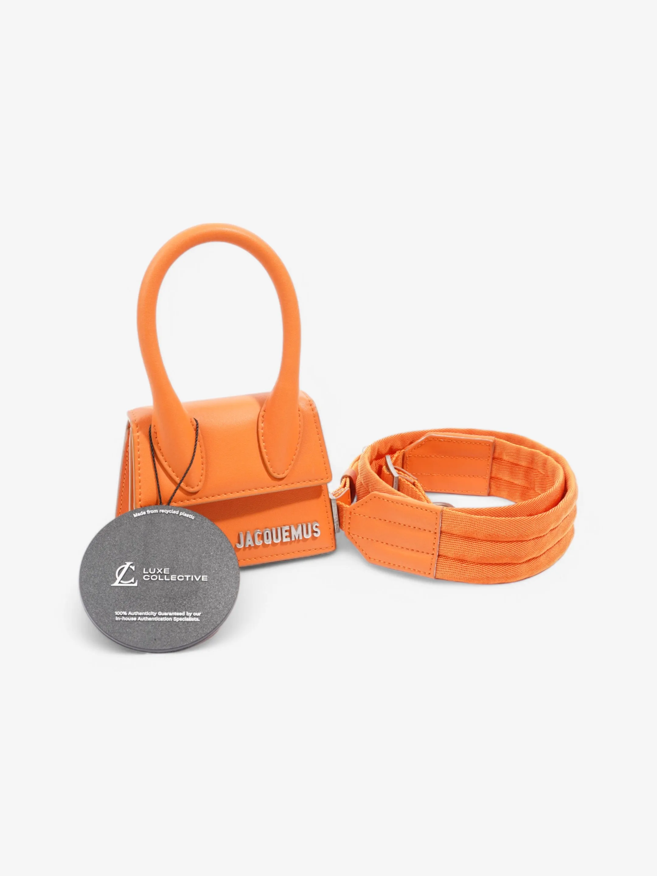 Jacquemus Le Chiquito Homme Orange Leather
