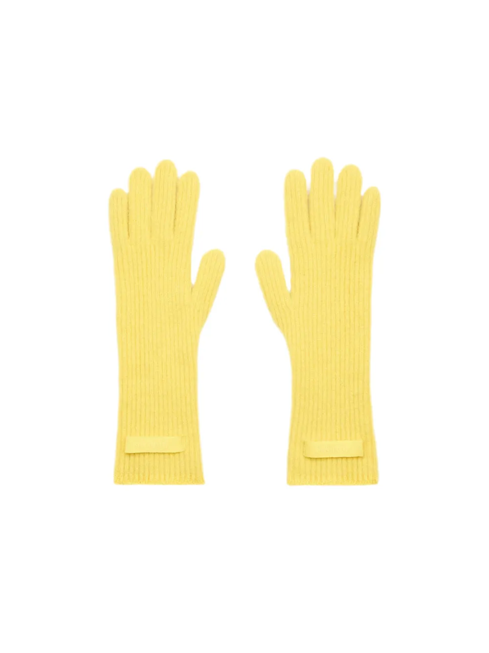 Jacquemus Les Gants Gros Grain in Yellow
