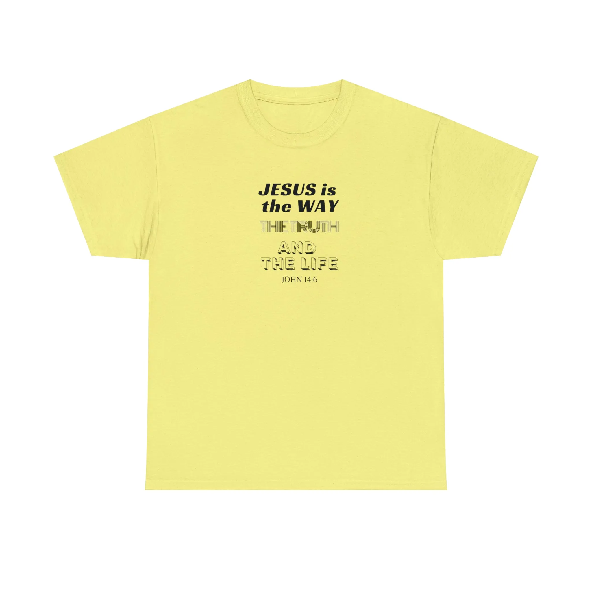 Jesus is the Way Men Unisex Heavy Cotton Tee