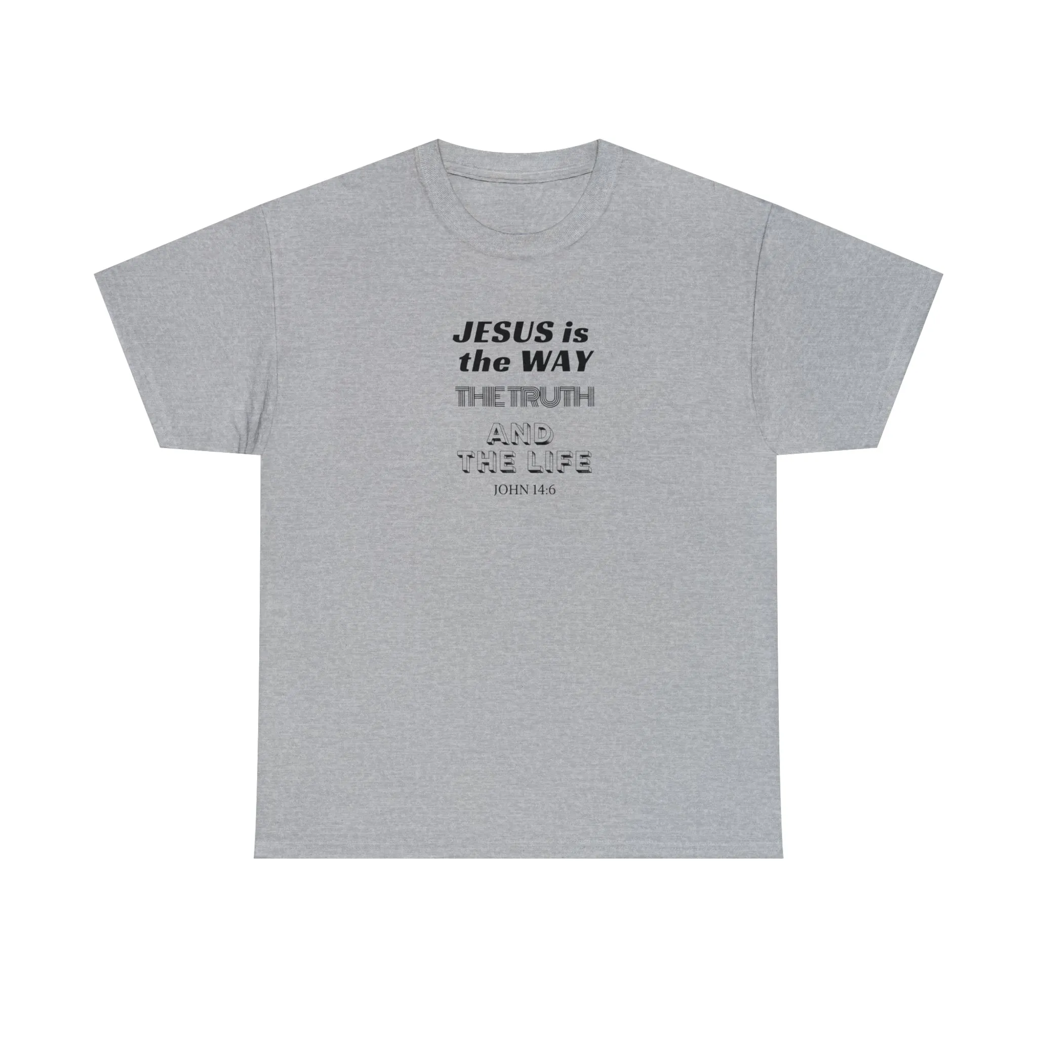 Jesus is the Way Men Unisex Heavy Cotton Tee