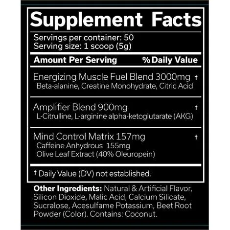 JNX Sports The Curse! Pre-Workout
