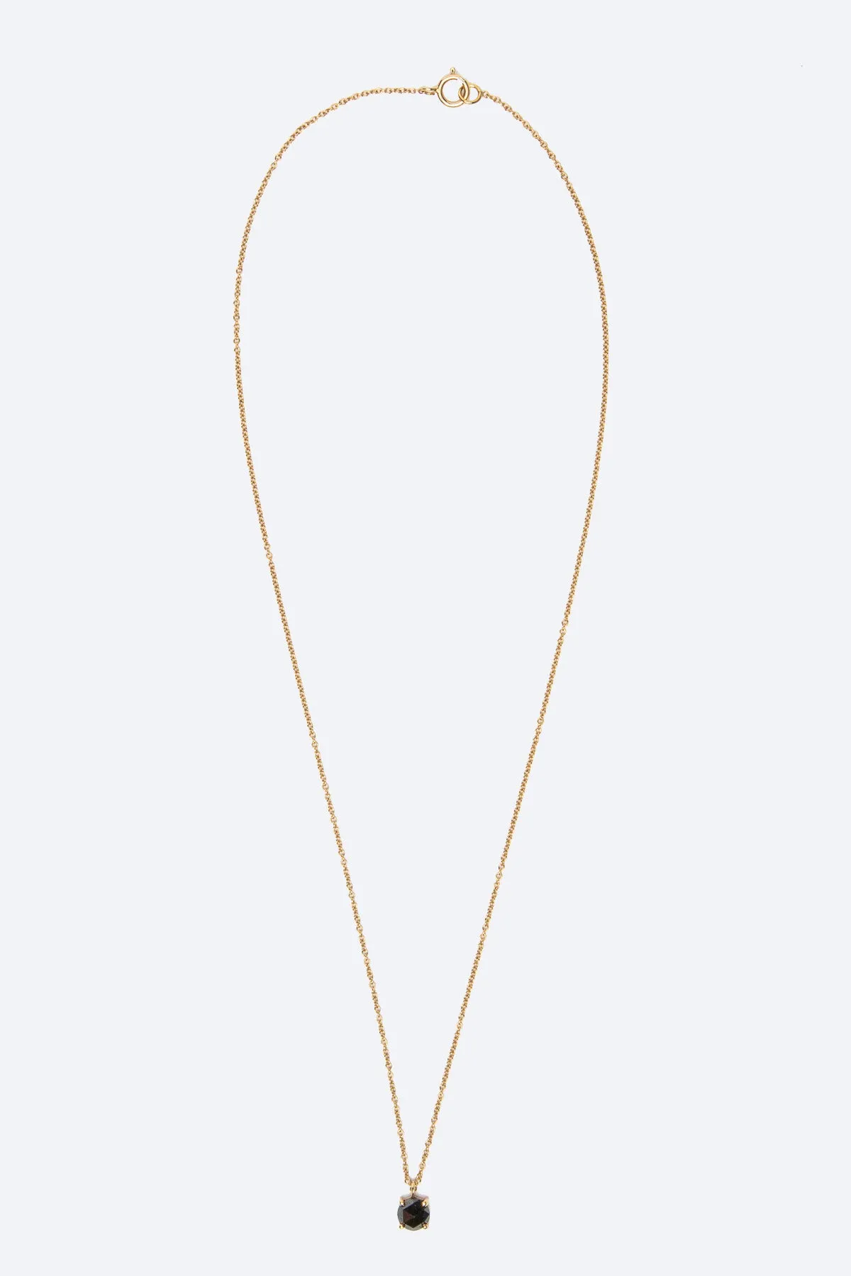 JOANNE FISKE | SINGLE BLACK DIAMOND NECKLACE