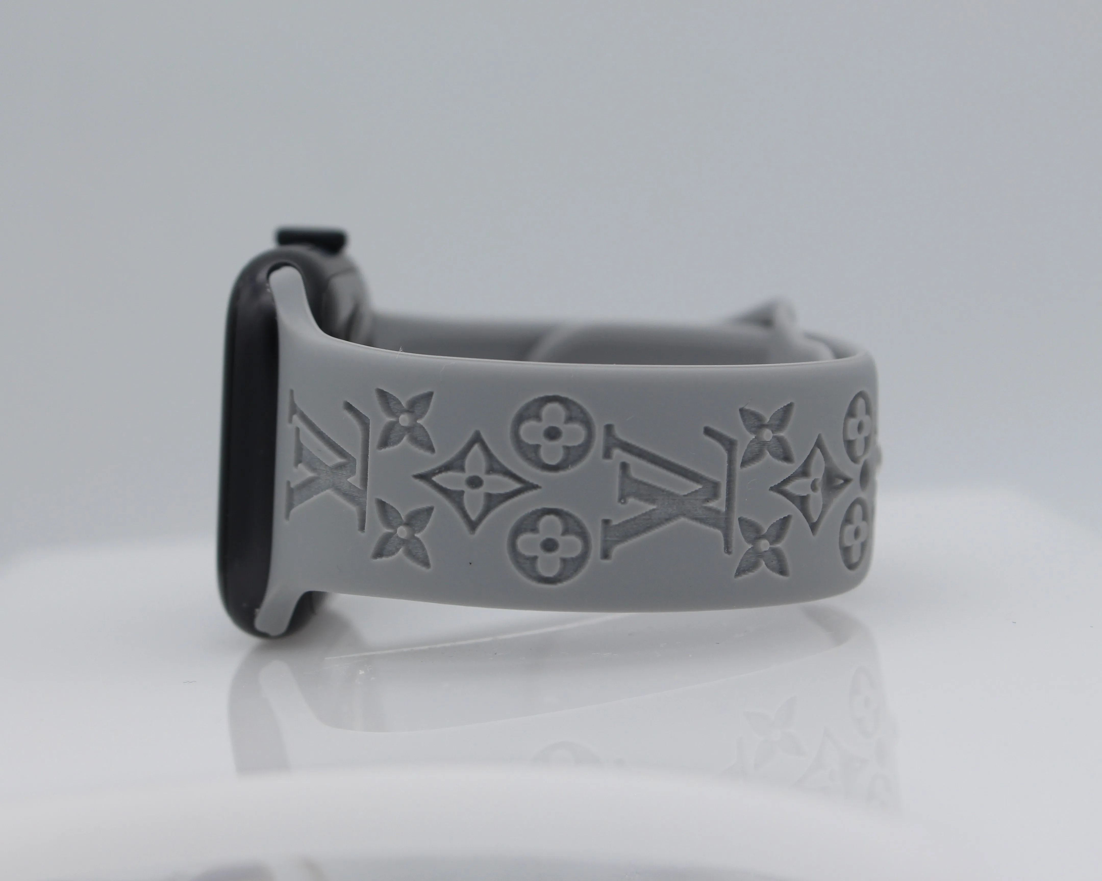 Joined LV Engraved Band Compatible With Apple Watch