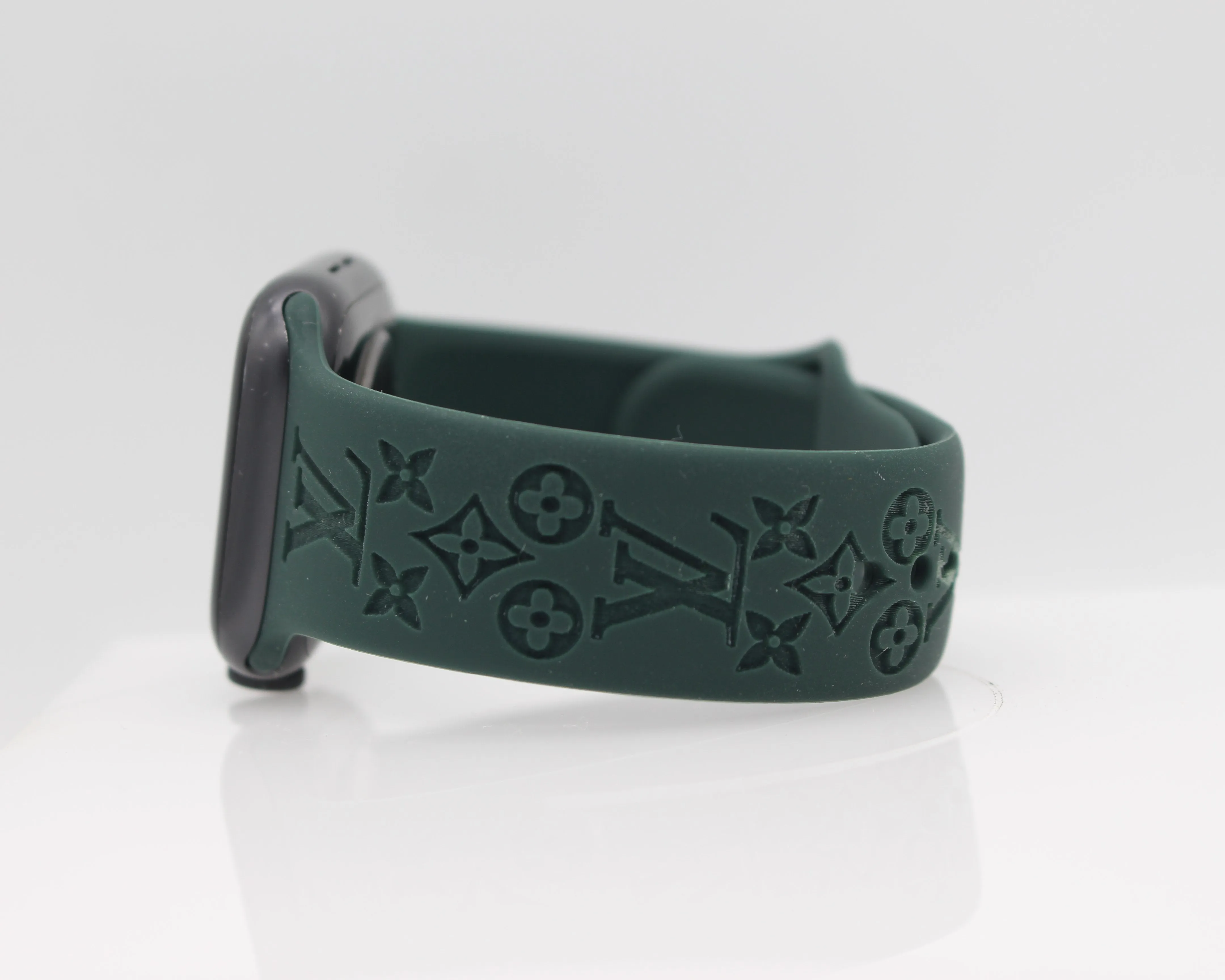 Joined LV Engraved Band Compatible With Apple Watch