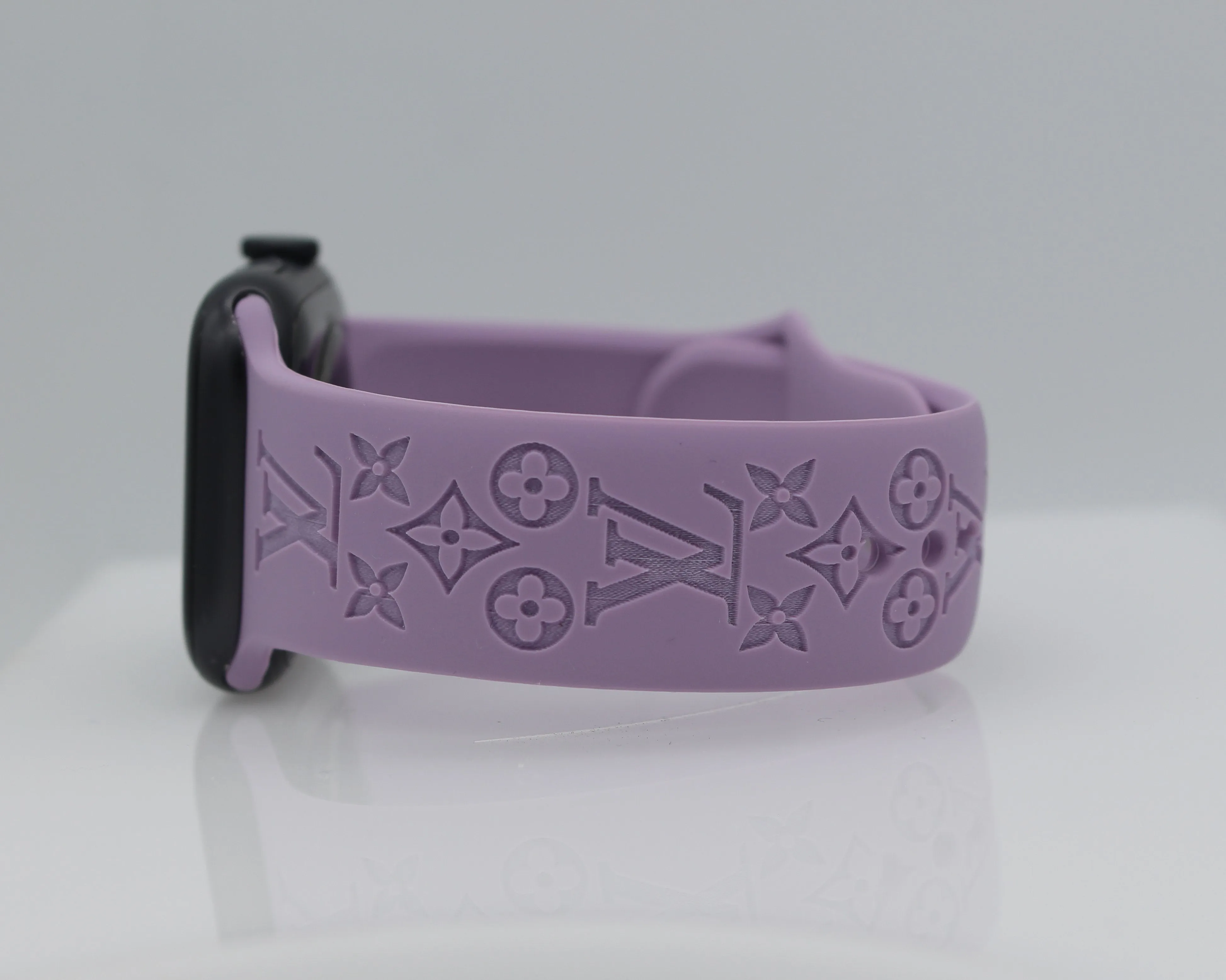 Joined LV Engraved Band Compatible With Apple Watch