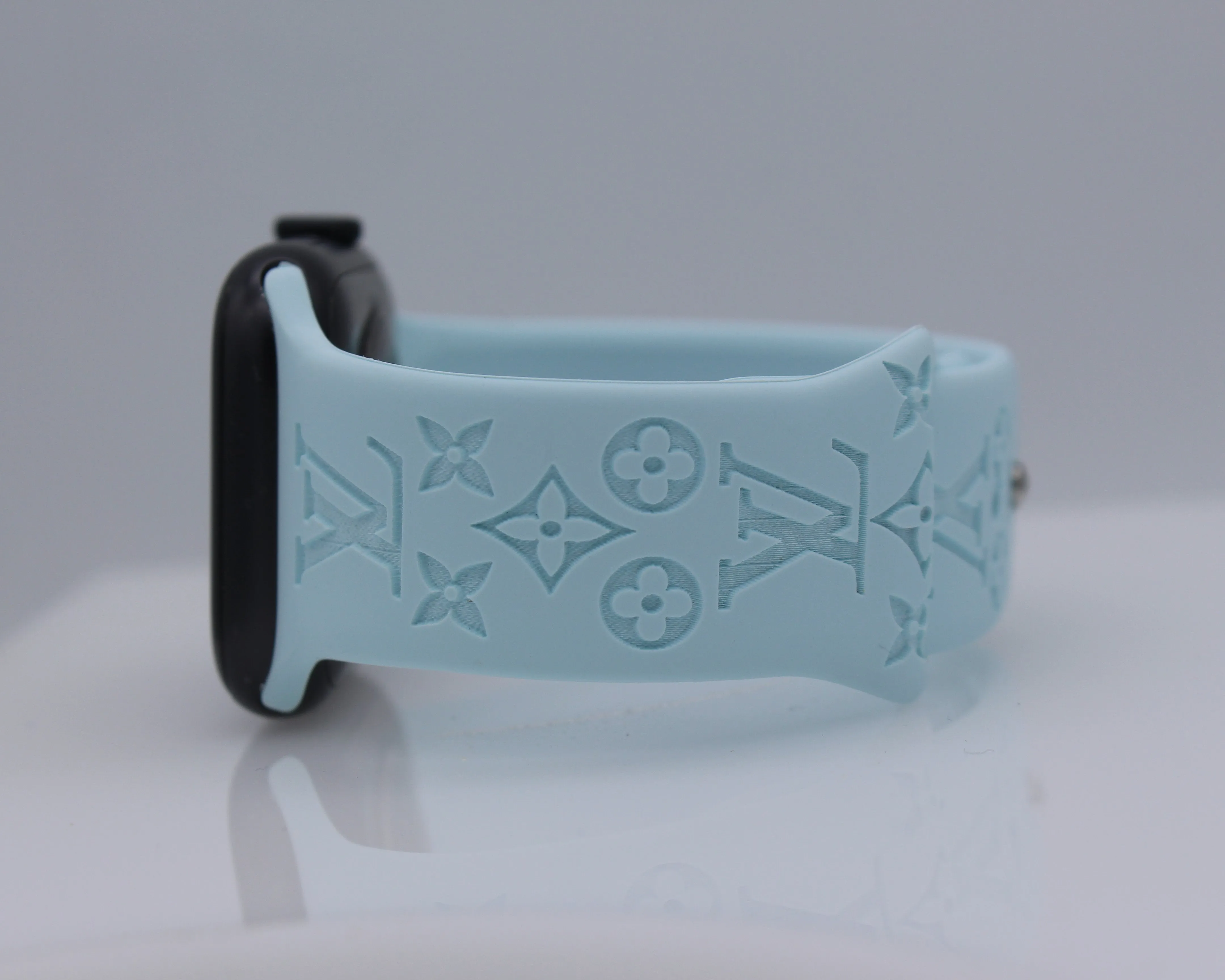 Joined LV Engraved Band Compatible With Apple Watch