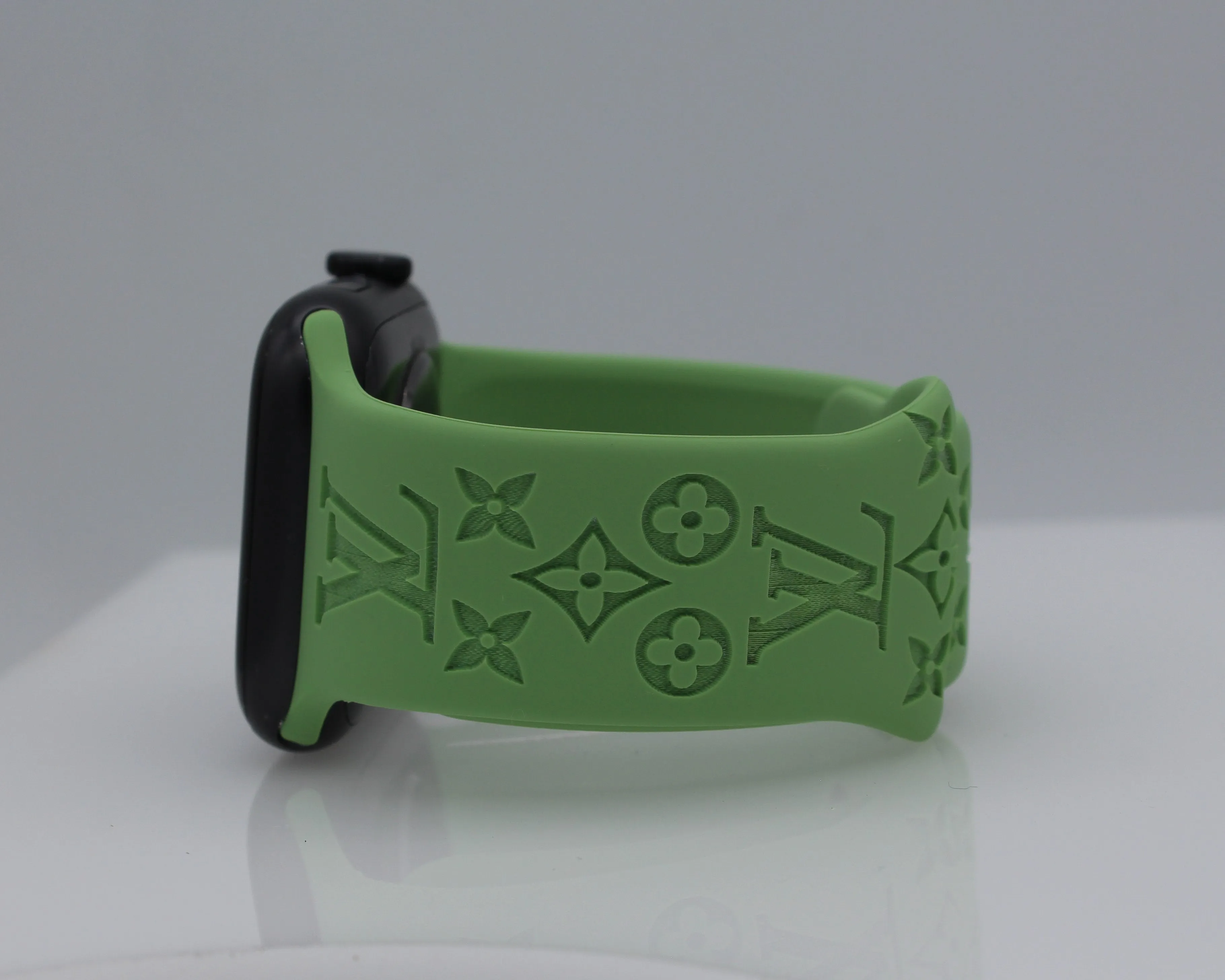 Joined LV Engraved Band Compatible With Apple Watch