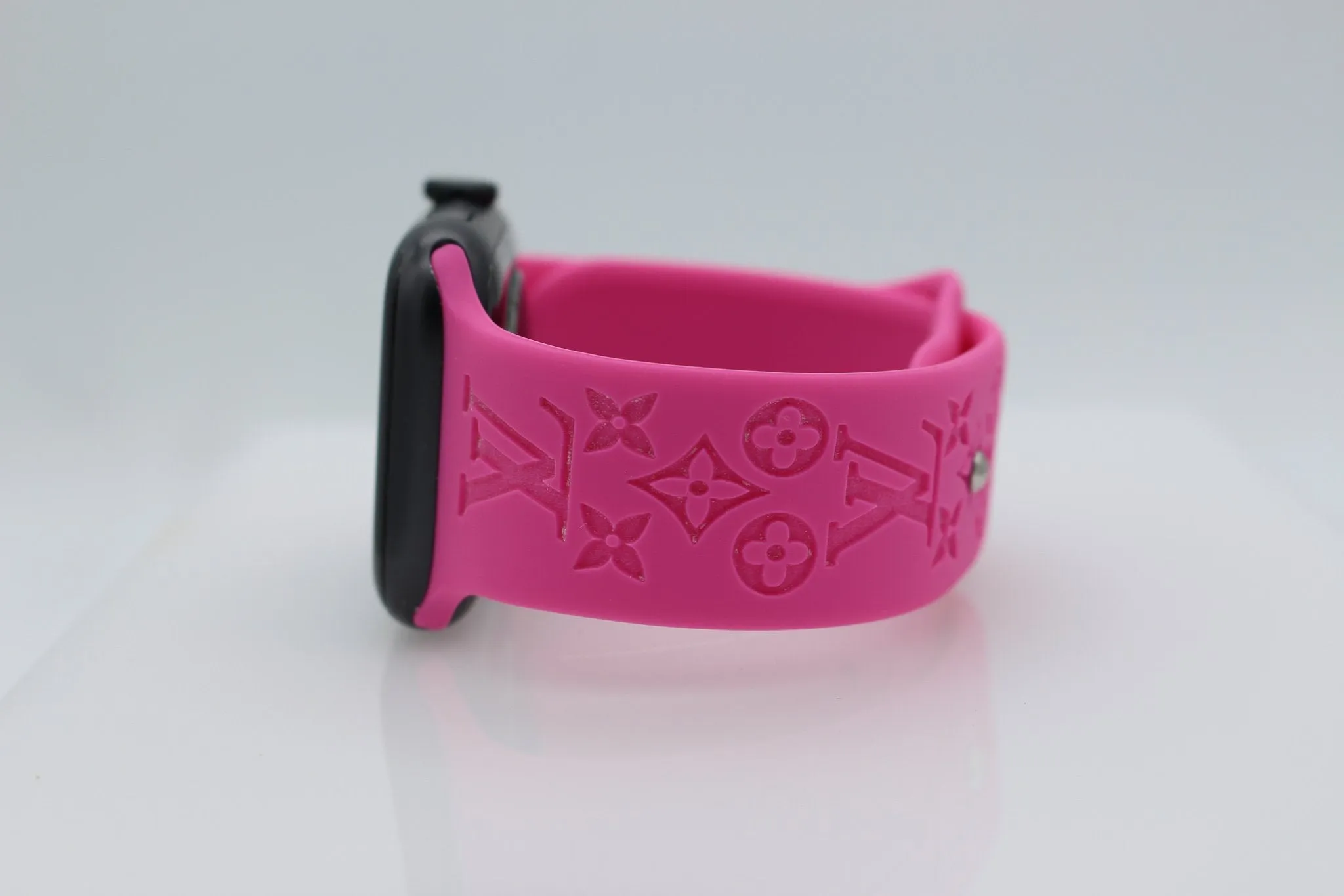 Joined LV Engraved Band Compatible With Apple Watch