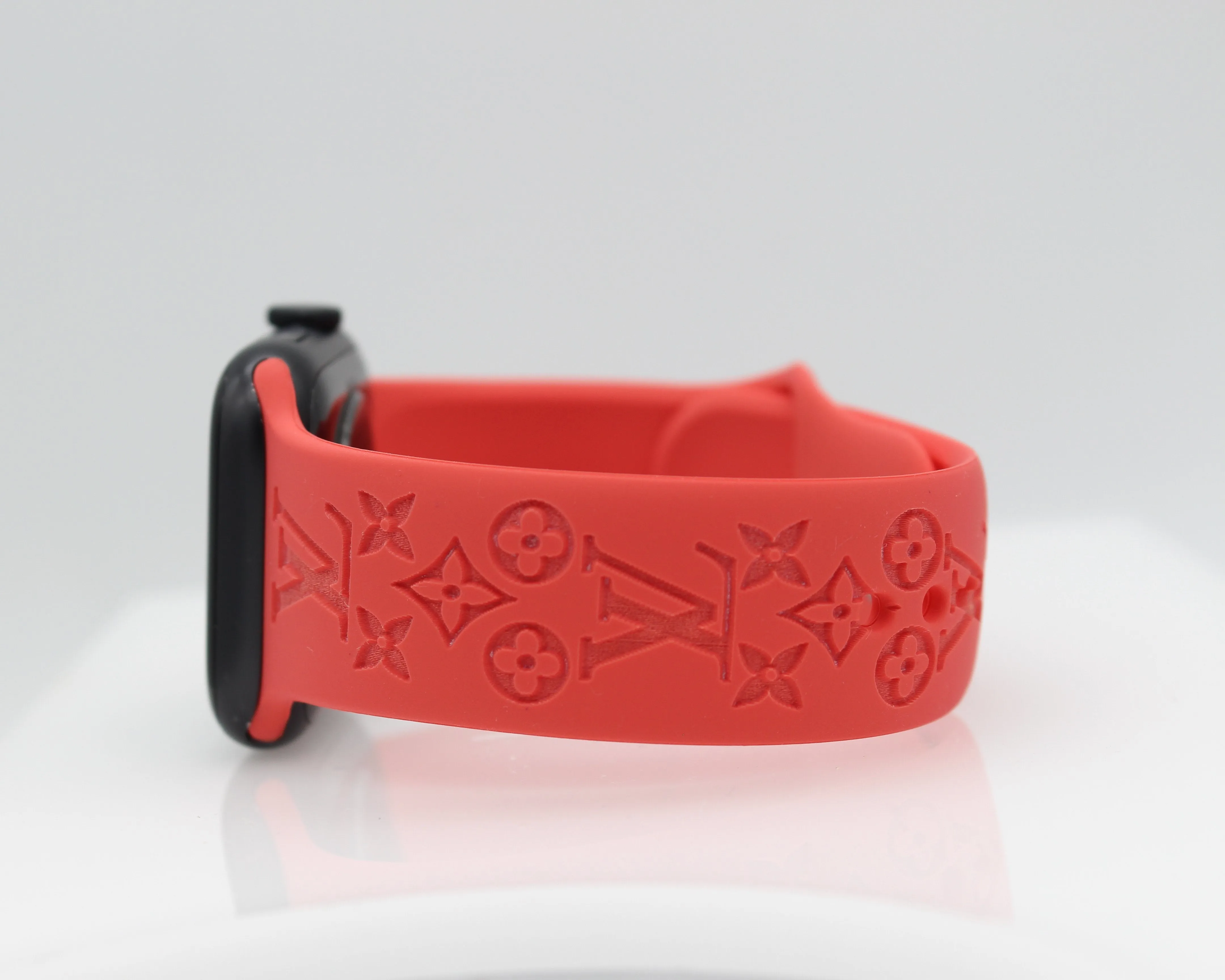 Joined LV Engraved Band Compatible With Apple Watch