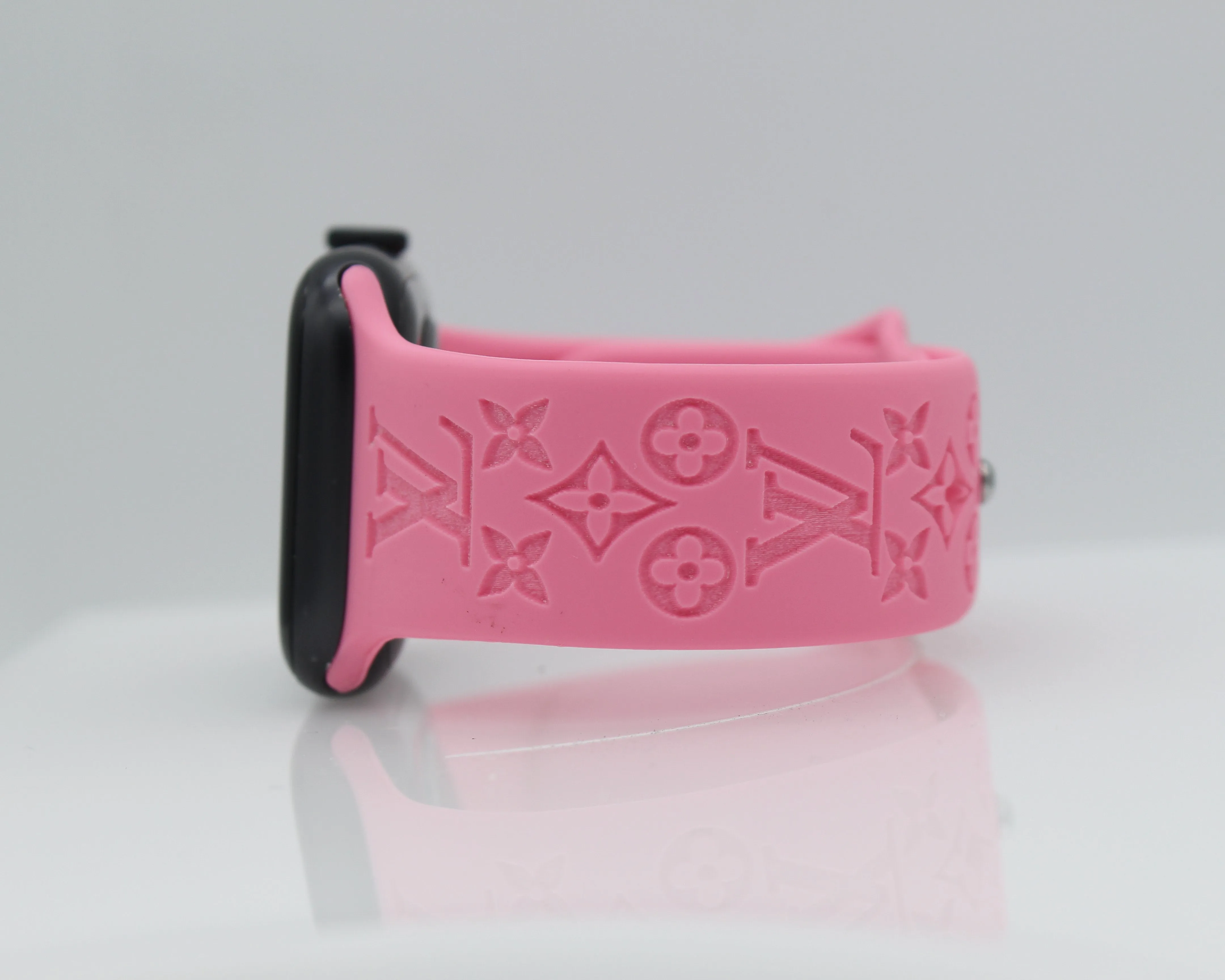 Joined LV Engraved Band Compatible With Apple Watch
