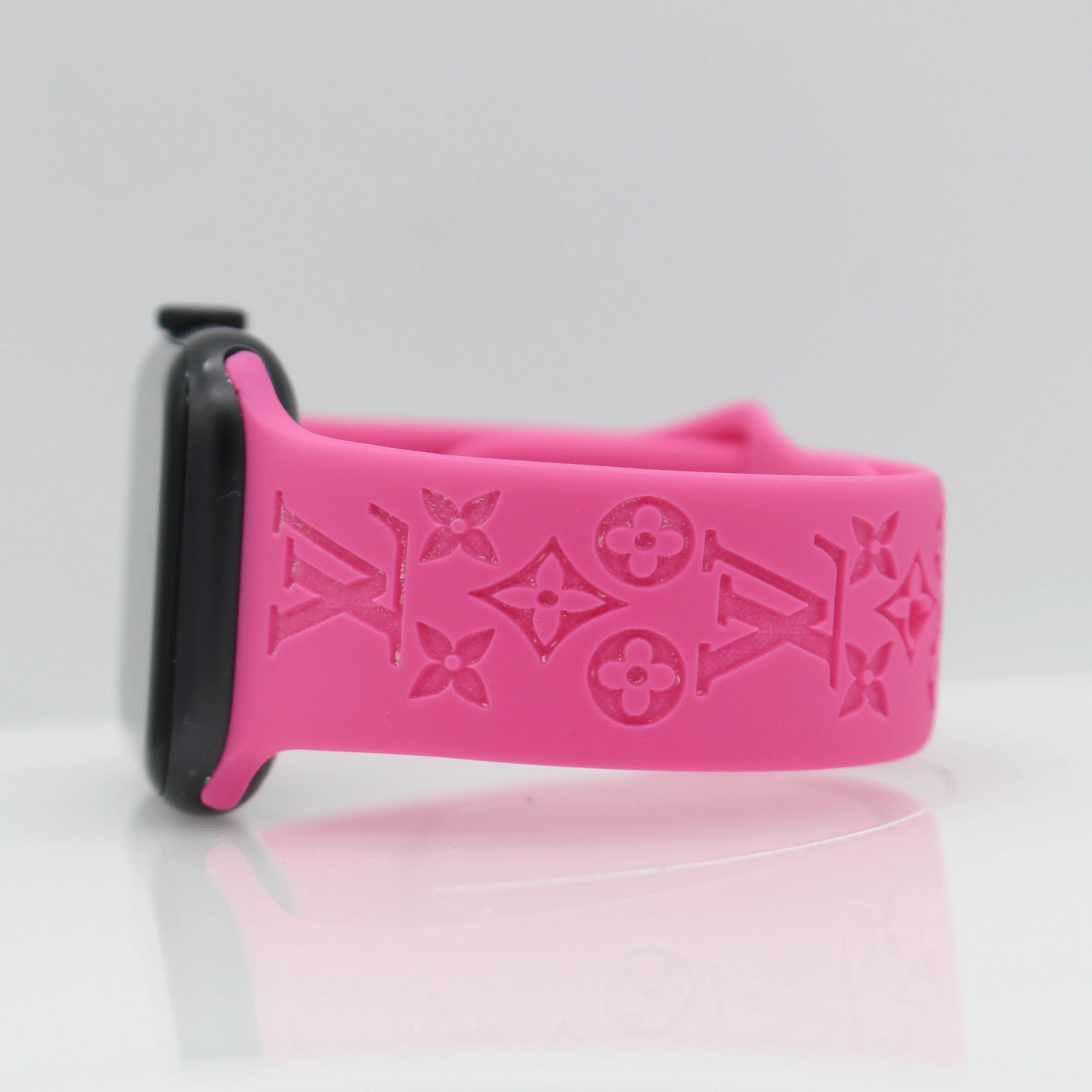 Joined LV Engraved Band Compatible With Apple Watch
