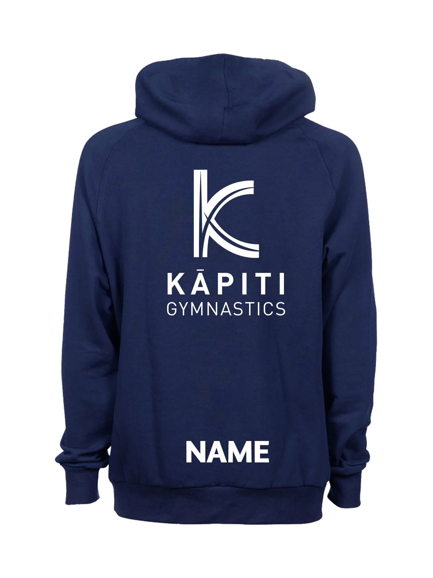 Kapiti Gymnastics Team Hooded Panel Sweatshirt - Navy