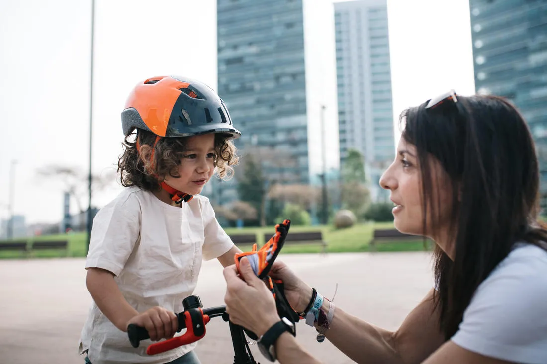 Kids' Fingerless Cycling Gloves - Princess