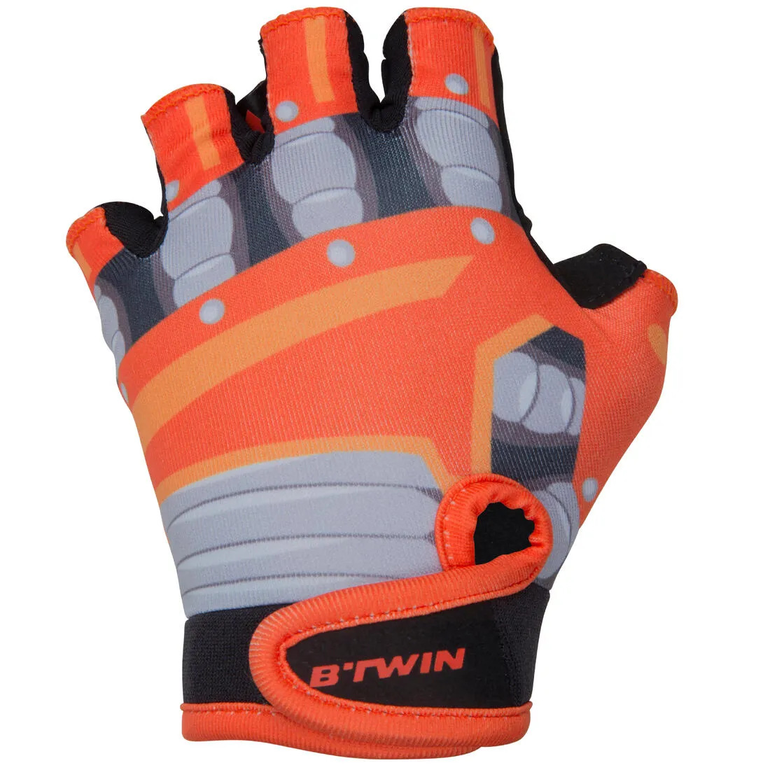 Kids' Fingerless Cycling Gloves - Princess