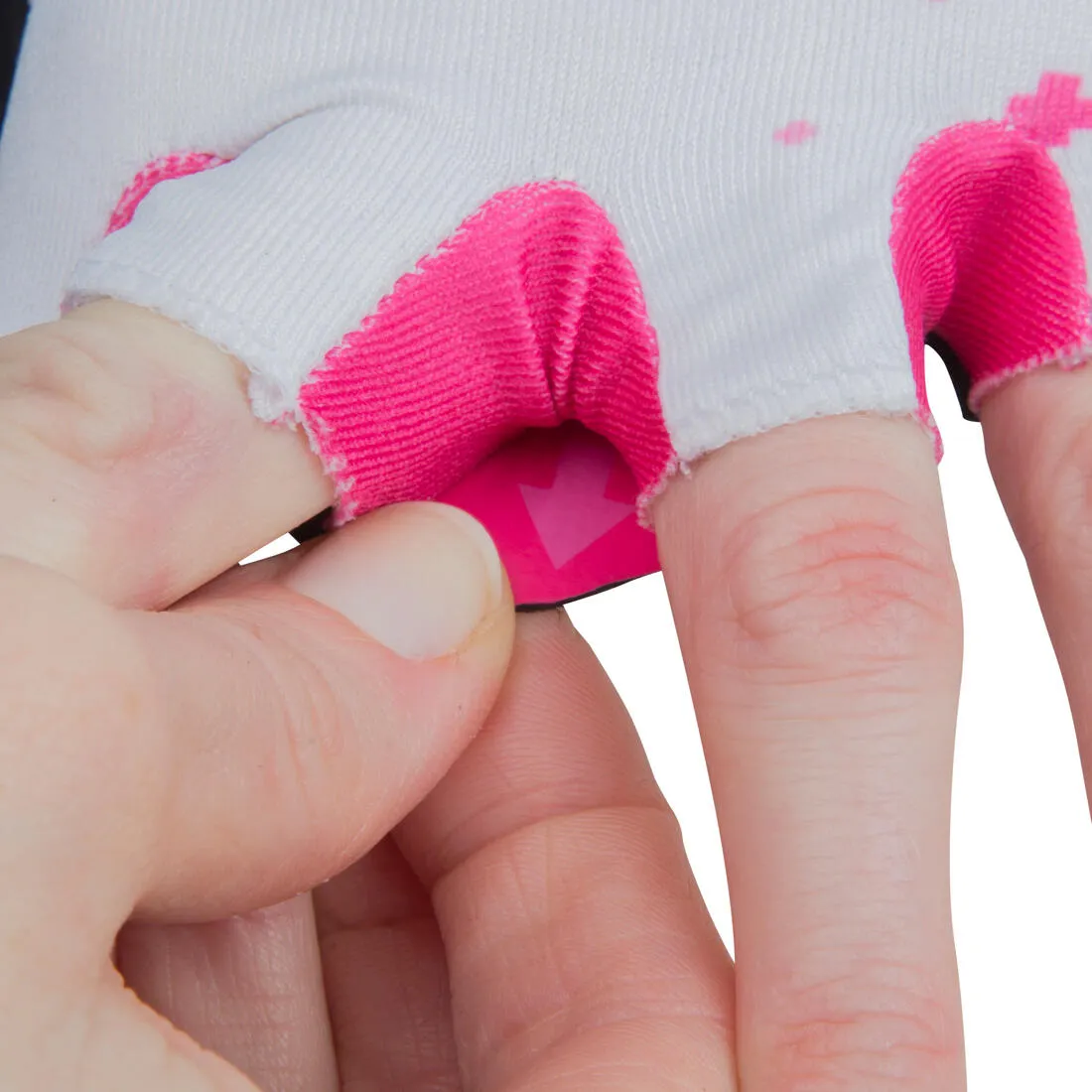 Kids' Fingerless Cycling Gloves - Princess