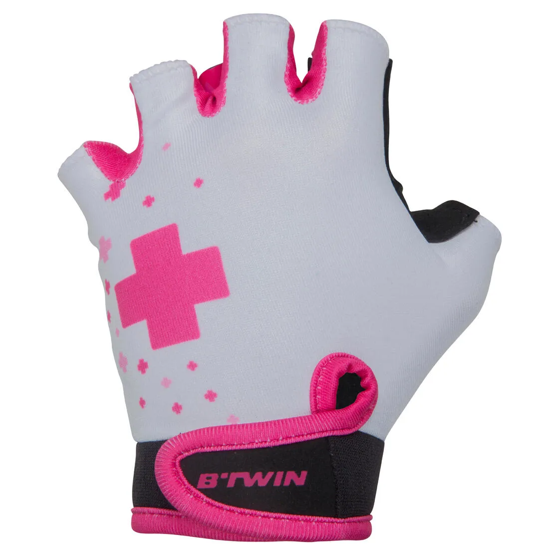 Kids' Fingerless Cycling Gloves - Princess