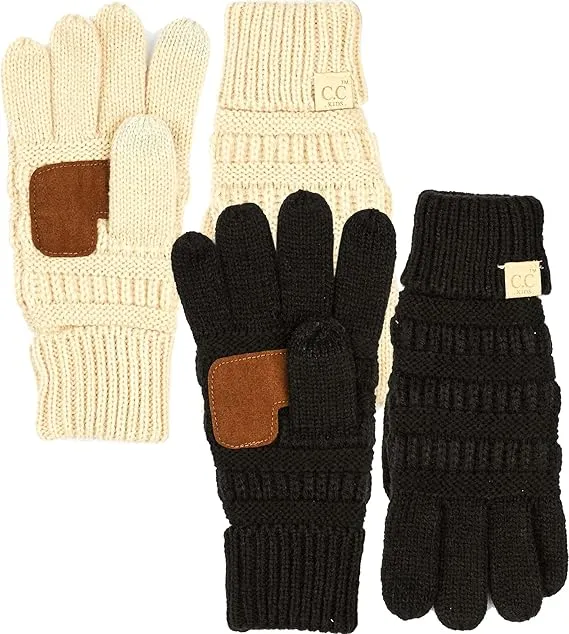Kids Touchscreen Gloves by Funky Junque