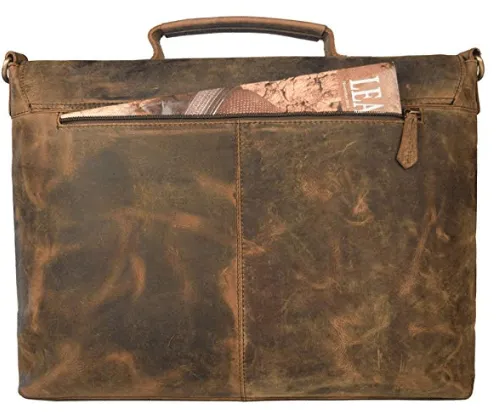 Kingston Leather Messenger Bag