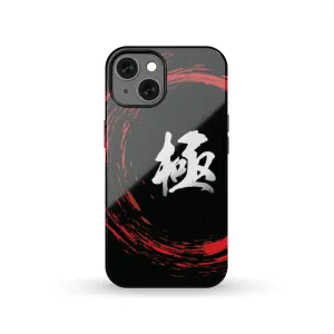 KIWAMI "EXTREME" KANJI Tough Phone Case - White/Red