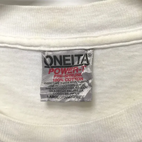 [L] A Bathing Ape Bape Vintage '90s Stash Brooklyn Scene Tee (Oneita)