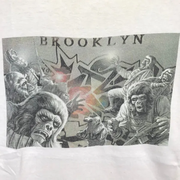 [L] A Bathing Ape Bape Vintage '90s Stash Brooklyn Scene Tee (Oneita)