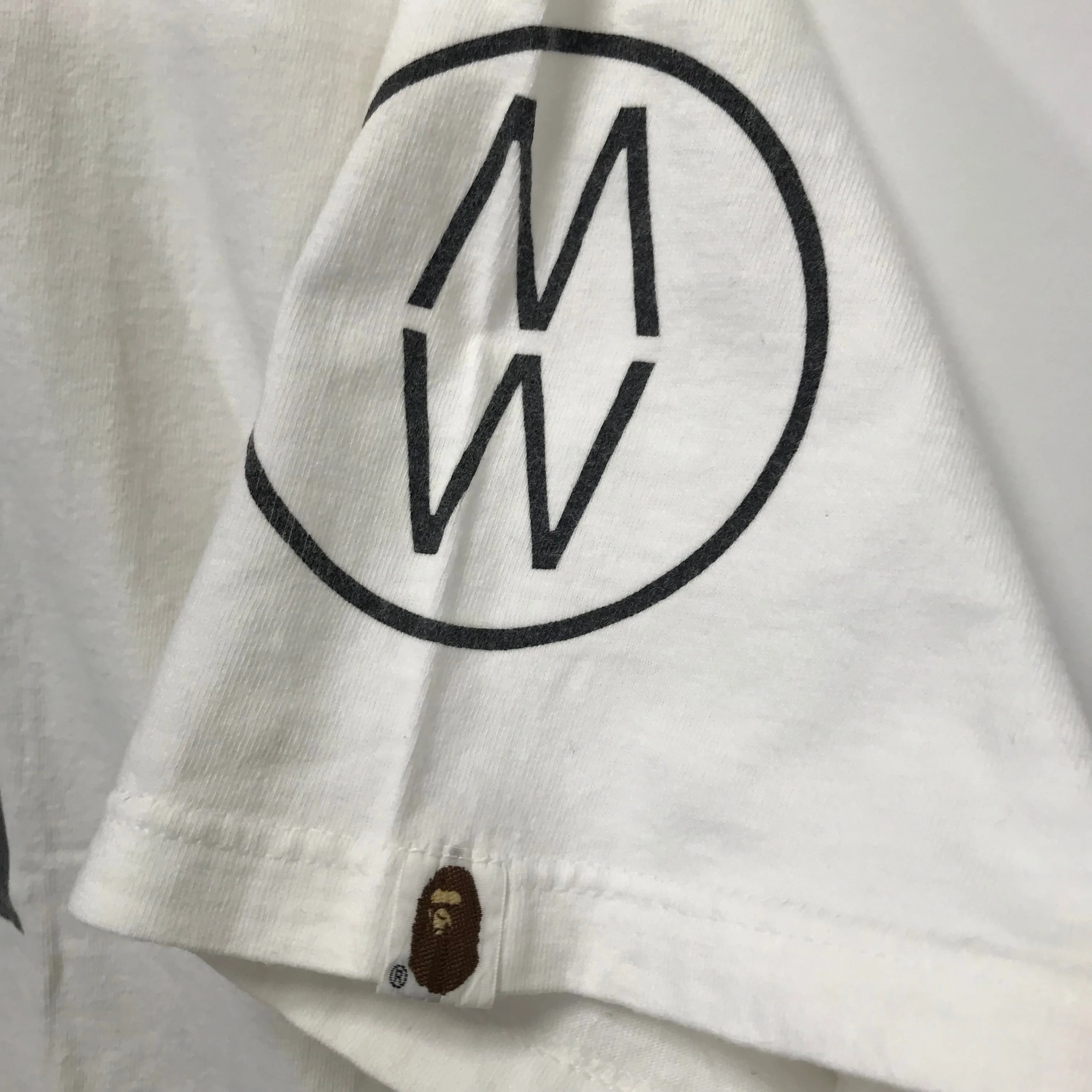 [L] A Bathing Ape Bape x Mo Wax (Futura/Unkle) James vs. Nigo Tee (Oneita)