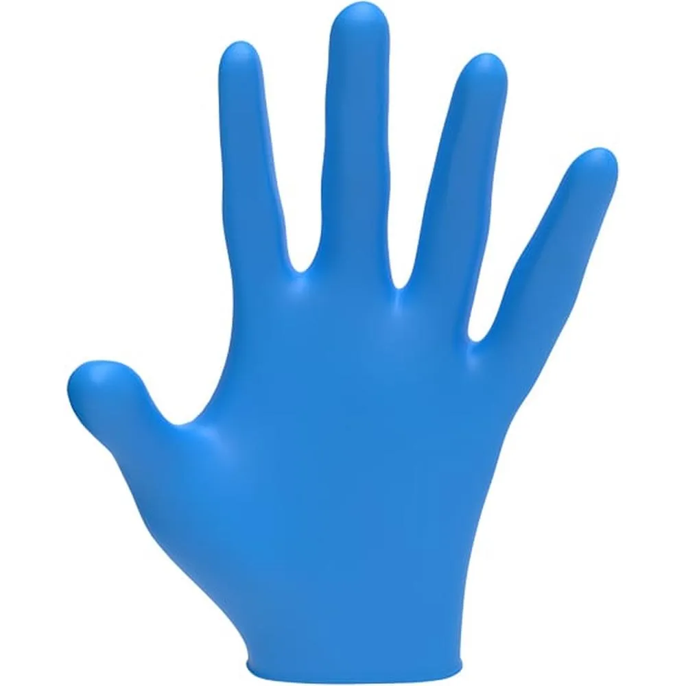 L3VEL3 Nitrile Blue Gloves - X-LARGE / 100 Pack - 3.8 mil Thickness