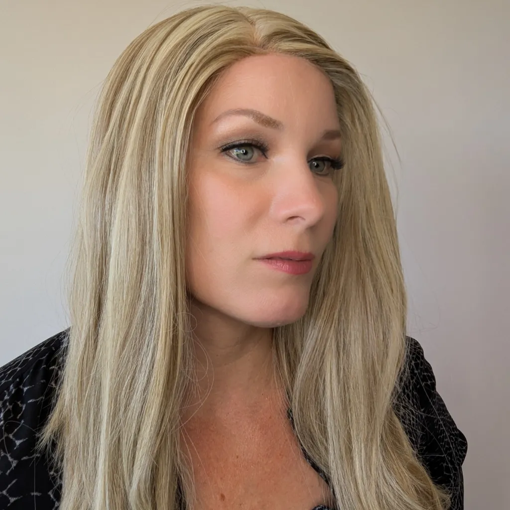 Lace Front Luxury Synthetic Wig | 14"/20" Inch Beige Blonde