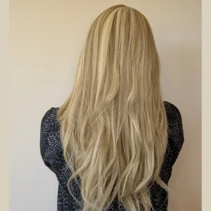 Lace Front Luxury Synthetic Wig | 14"/20" Inch Beige Blonde