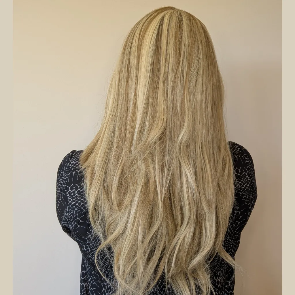 Lace Front Luxury Synthetic Wig | 14"/20" Inch Beige Blonde