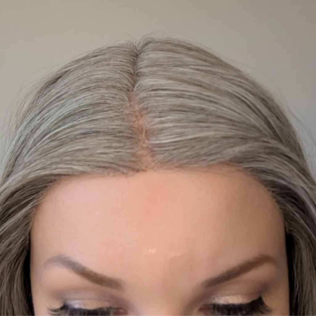 Lace Front Luxury Synthetic Wig | 14"/20" Light Grey