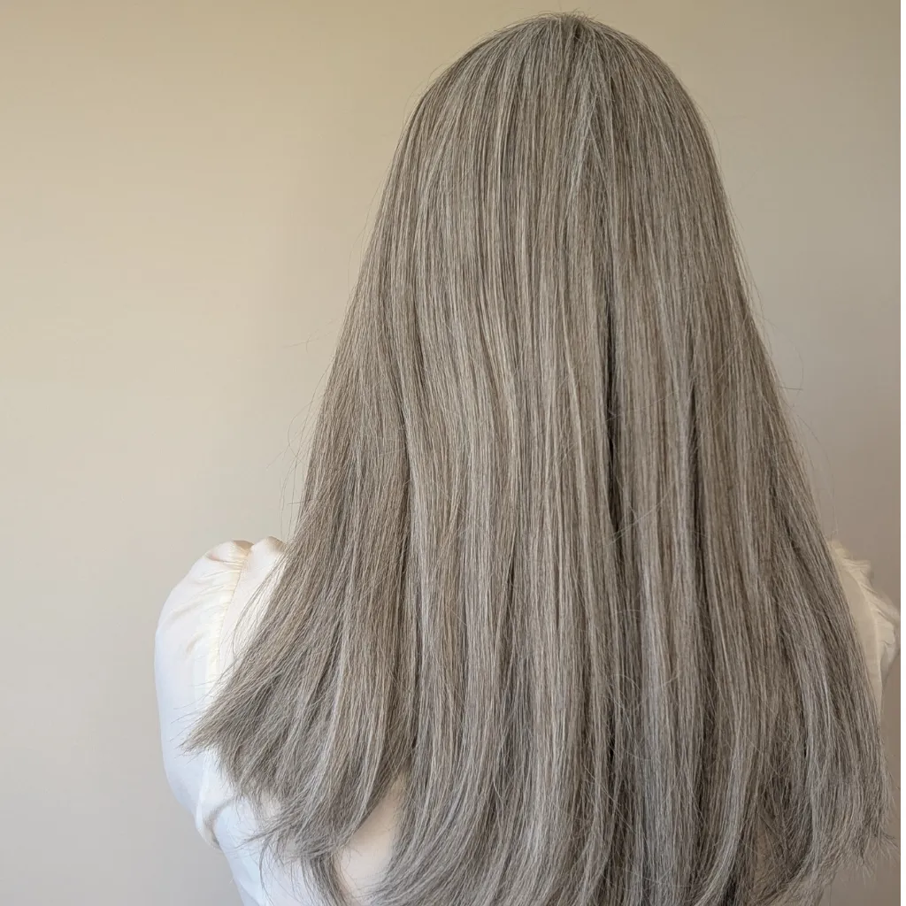 Lace Front Luxury Synthetic Wig | 14"/20" Light Grey