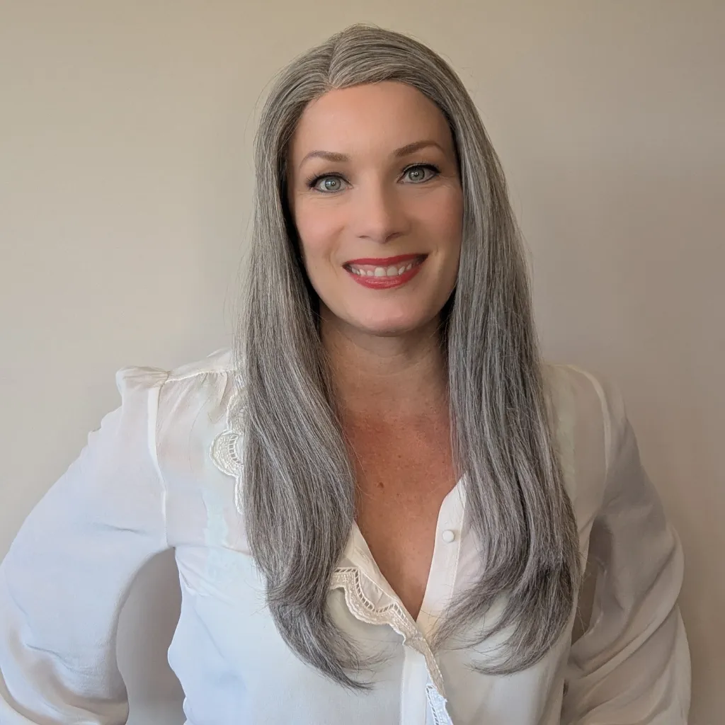 Lace Front Luxury Synthetic Wig | 14"/20" Light Grey