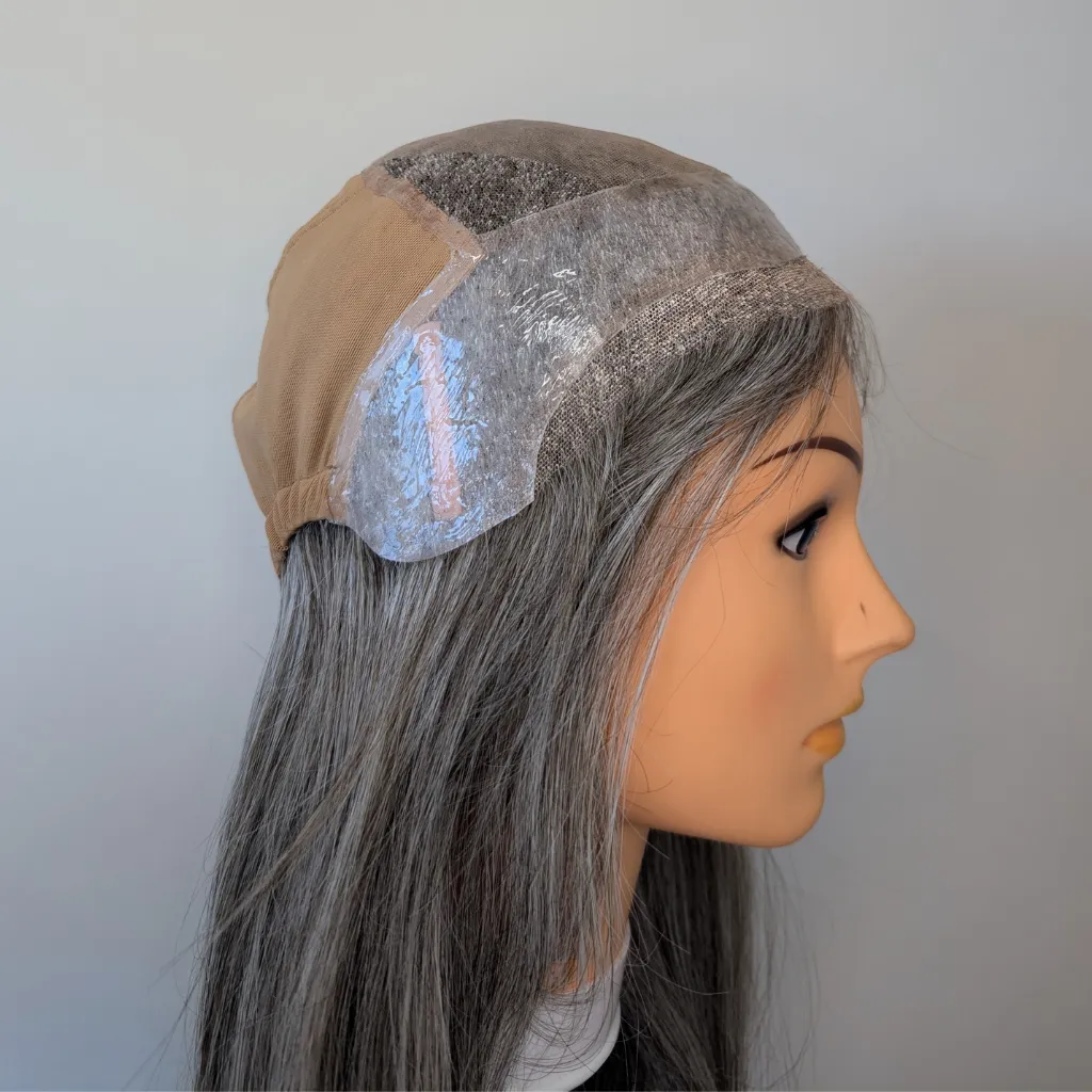 Lace Front Luxury Synthetic Wig | 14"/20" Light Grey