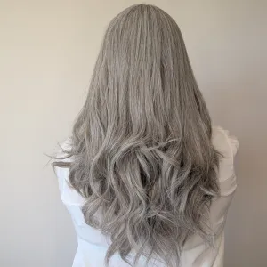 Lace Front Luxury Synthetic Wig | 14"/20" Light Grey