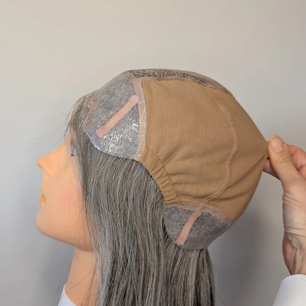 Lace Front Luxury Synthetic Wig | 14"/20" Light Grey