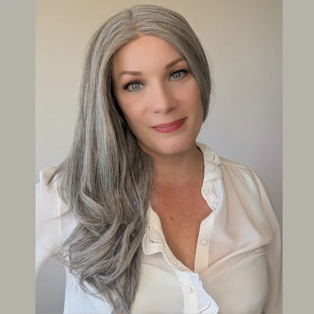 Lace Front Luxury Synthetic Wig | 14"/20" Light Grey