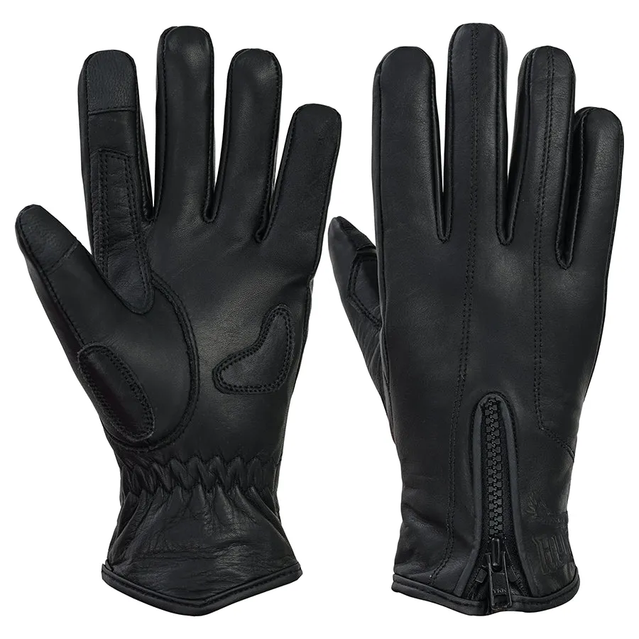 Ladies Cool Max Lined Technaline Leather, Bike Matchers Gloves